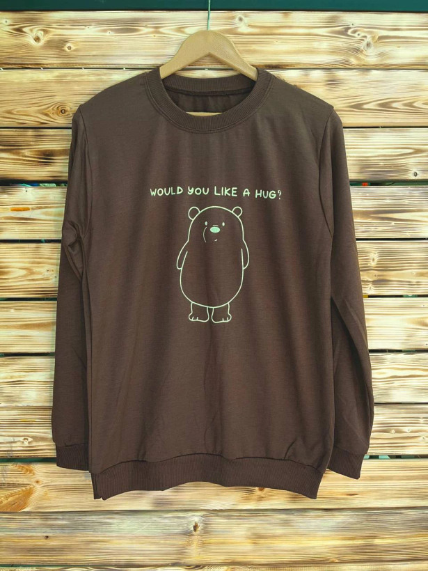 دورس بدون کرک جنس پاییز با طرح خرس کیوت